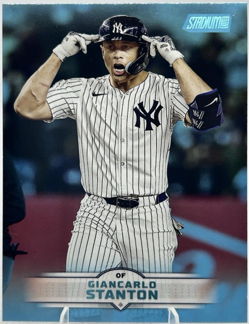 Giancarlo Stanton [Light Blue] #104 Prices | 2025 Topps Stadium Club ...