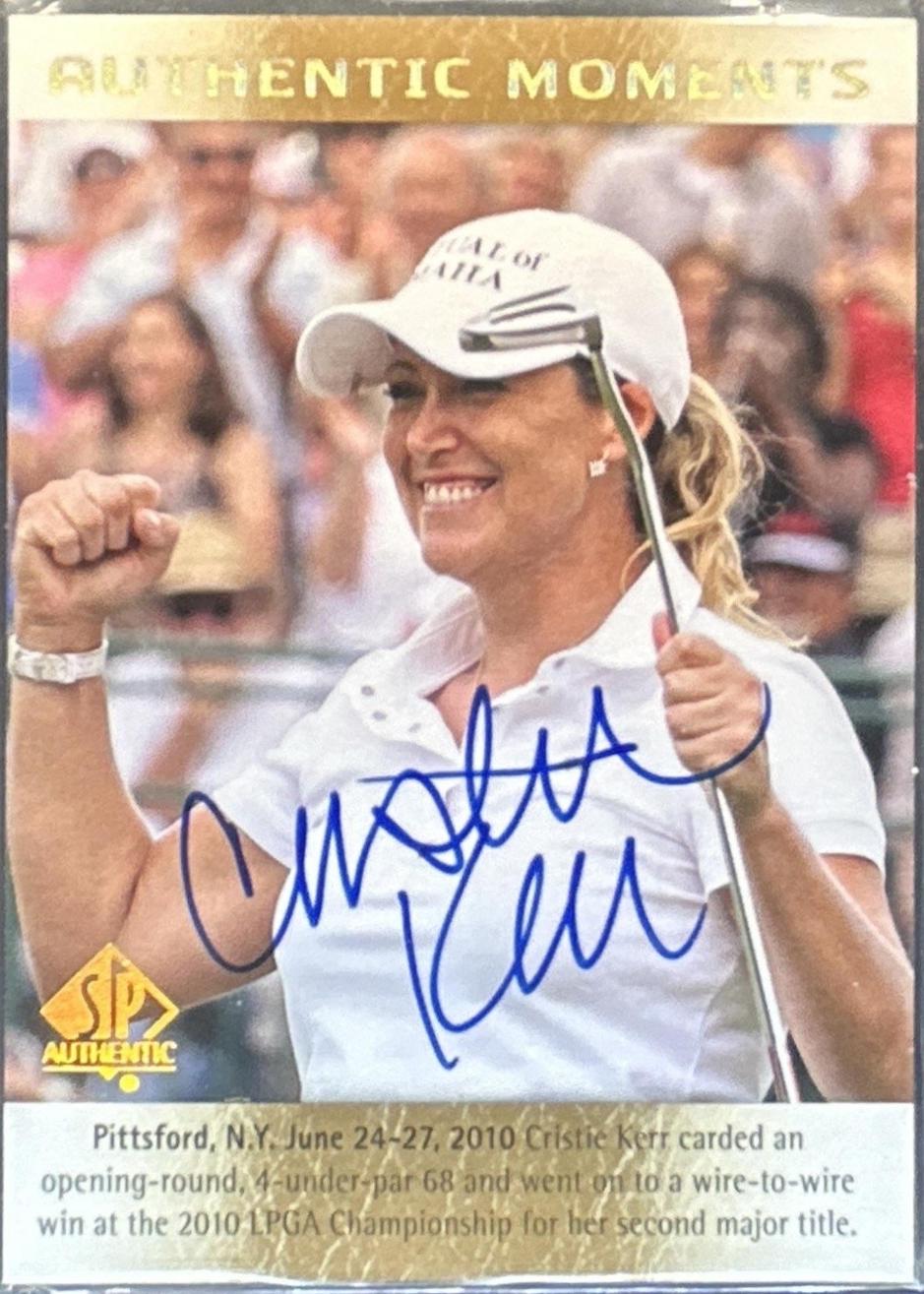 Cristie Kerr [Authentic Moments Autograph] #65