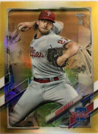 Aaron Nola [Gold Refractor] #46