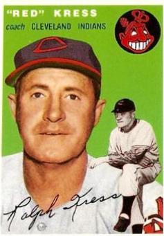 Red Kress #160 Baseball Cards 1994 Topps Archives 1954 Reprint