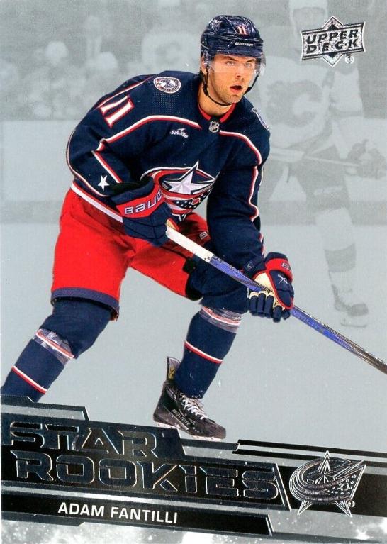 Adam Fantilli #2 Hockey Cards 2023 Upper Deck Star Rookies