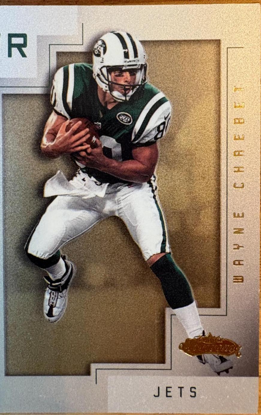 Wayne Chrebet #75 2001 Fleer Showcase Football