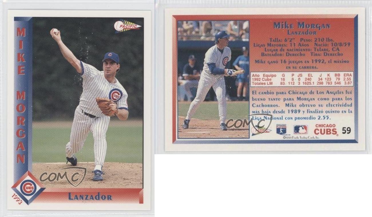 Mike Morgan #59 Baseball Cards 1993 Pacific Spanish
