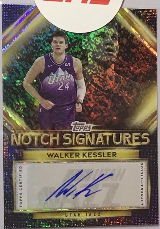 Walker Kessler #TNS-WK 2025-26 Topps Basketball Topps Notch Signatures