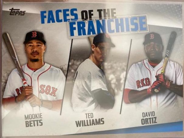 Mookie Betts / Ted Williams / David Ortiz #FOF-5