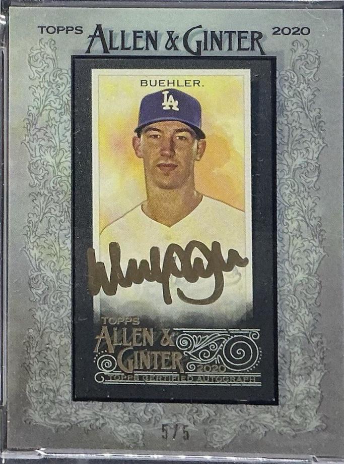 Walker Buehler [X Gold Ink] #MA-WB