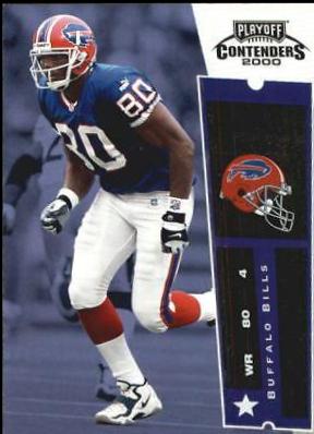 Eric Moulds #10 Football Cards 2000 Playoff Contenders