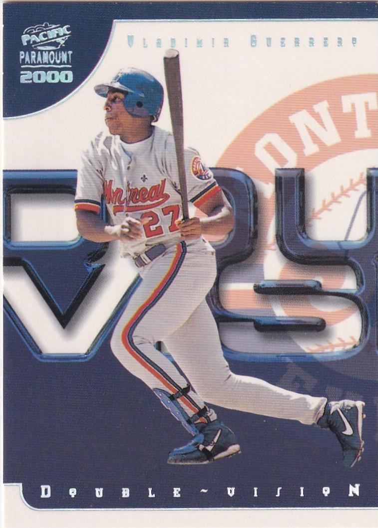 Vladimir Guerrero #9 Baseball Cards 2000 Pacific Paramount Double Vision