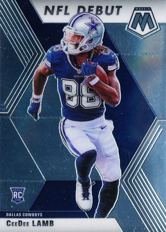 CeeDee Lamb #268 Football Cards 2020 Panini Mosaic