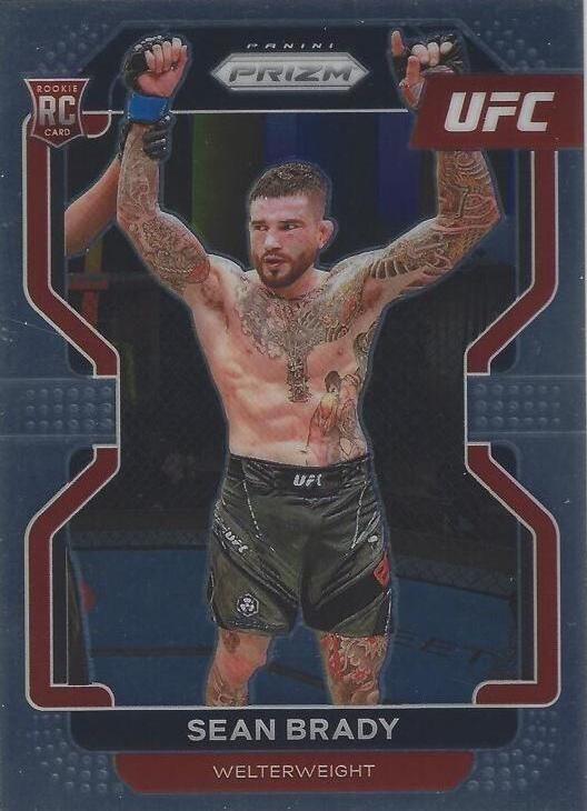 Sean Brady #162 Ufc Cards 2022 Panini Prizm UFC