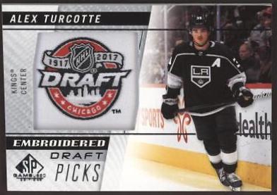 Alex Turcotte #95 2021-22 SP Game Used Hockey Embroidered in History