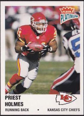 Priest Holmes #96 2003 Fleer Platinum Football