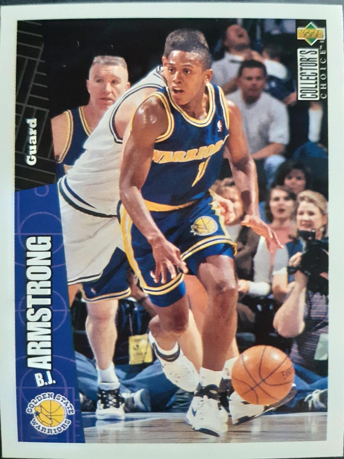 B.j. Armstrong #52 Basketball Cards 1996 Upper Deck
