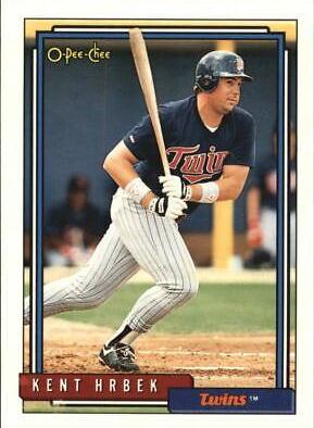 Kent Hrbek #347 1992 O-Pee-Chee Baseball