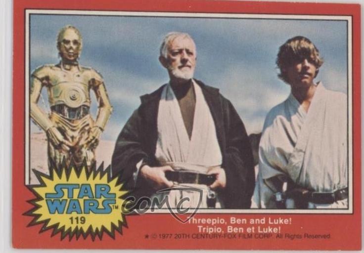 Threepio #119 1977 Topps Star Wars