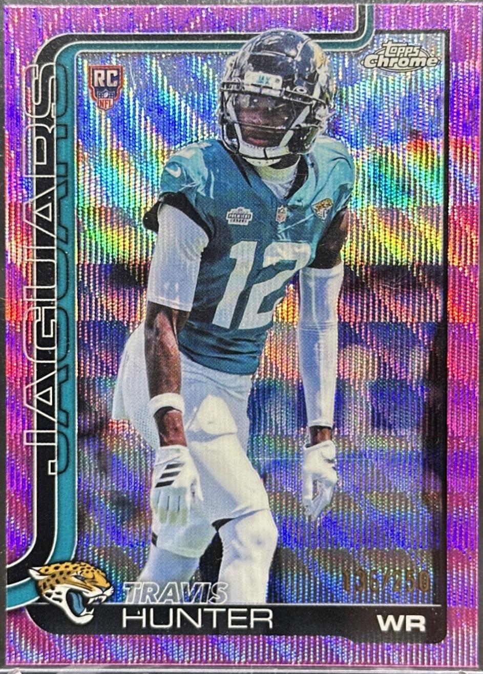 Travis Hunter [Pink Wave Refractor] #332