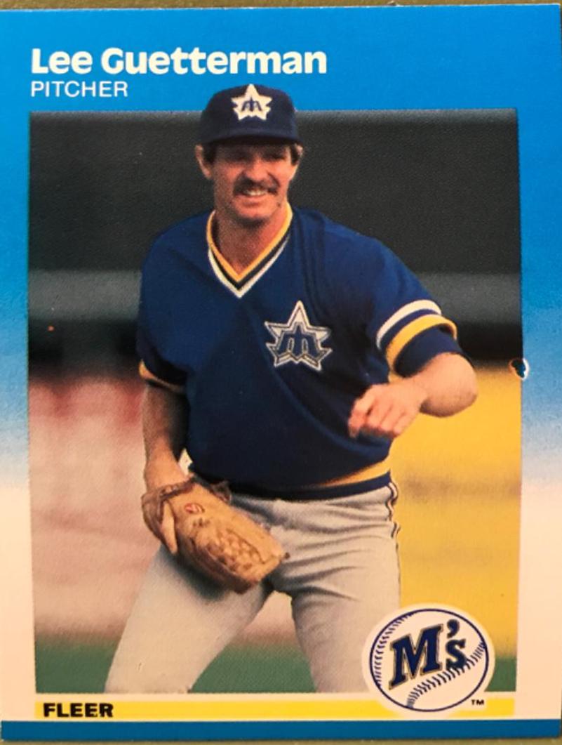 Lee Guetterman #585 Baseball Cards 1987 Fleer