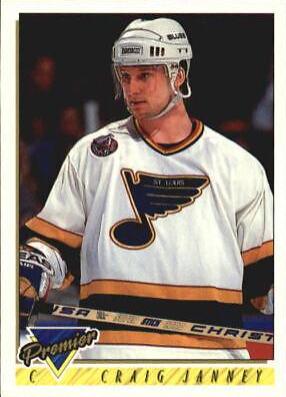 Craig Janney #120 Hockey Cards 1993 Topps Premier