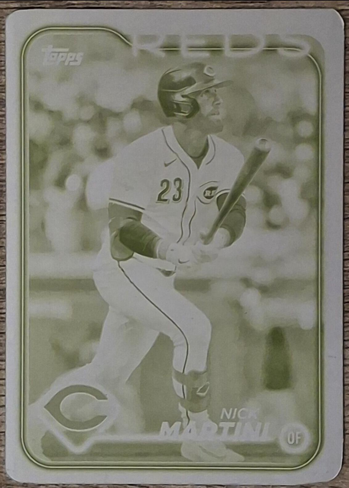 Nick Martini [Printing Plate] #US318