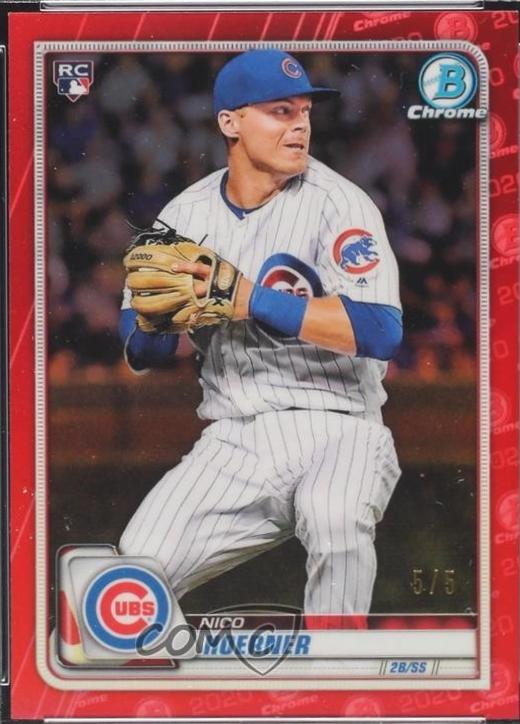 Nico Hoerner [Red Refractor] #44