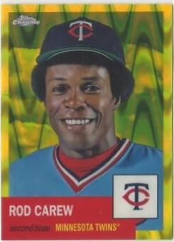 Rod Carew [Yellow RayWave Refractor] #184