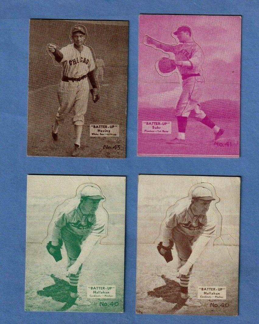 Bill Hallahan #40 Baseball Cards 1934 Batter Up