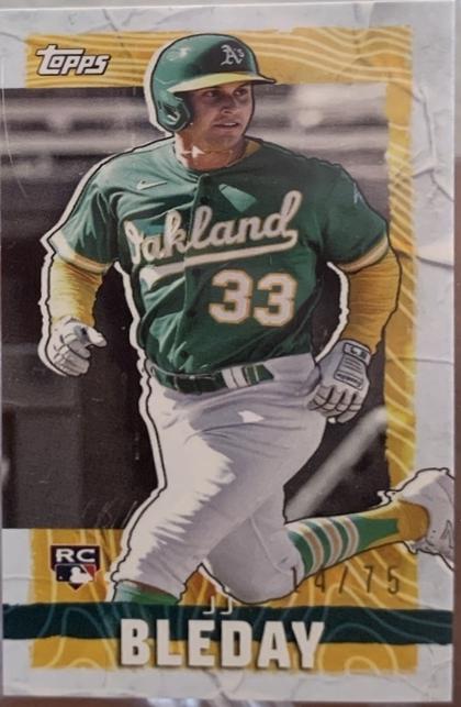 JJ Bleday #MRIP-JB 2023 Topps Rip Mini Card Baseball
