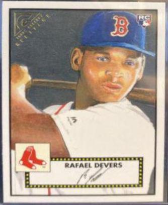 Rafael Devers #H-2 Baseball Cards 2018 Topps Gallery Heritage