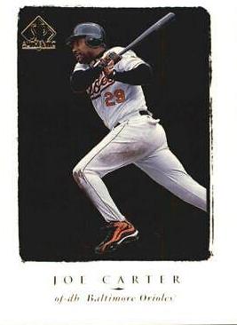 Joe Carter #54 Baseball Cards 1998 SP Authentic
