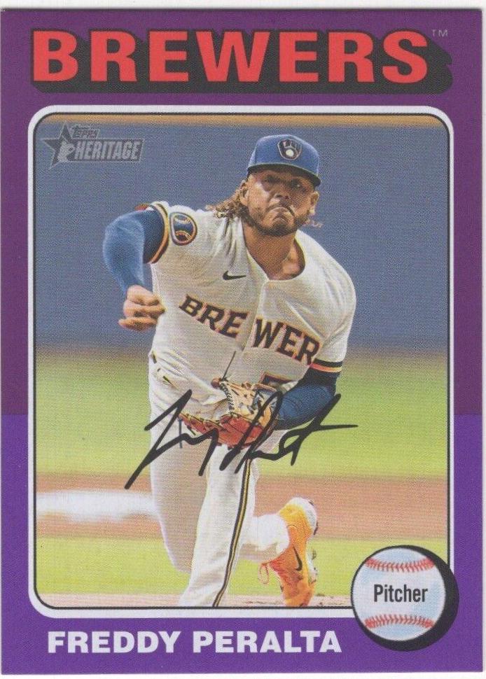 Freddy Peralta [Purple] #73