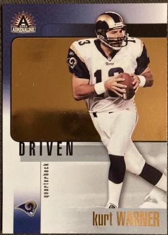 Kurt Warner #24 Football Cards 2002 Pacific Adrenaline