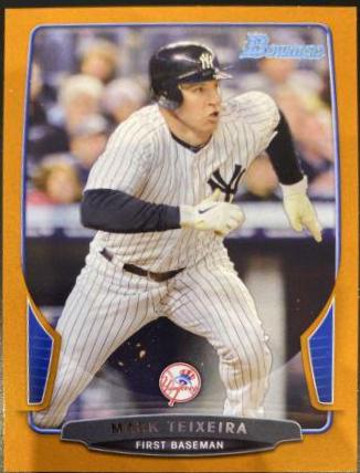 Mark Teixeira #186 2013 Bowman Baseball