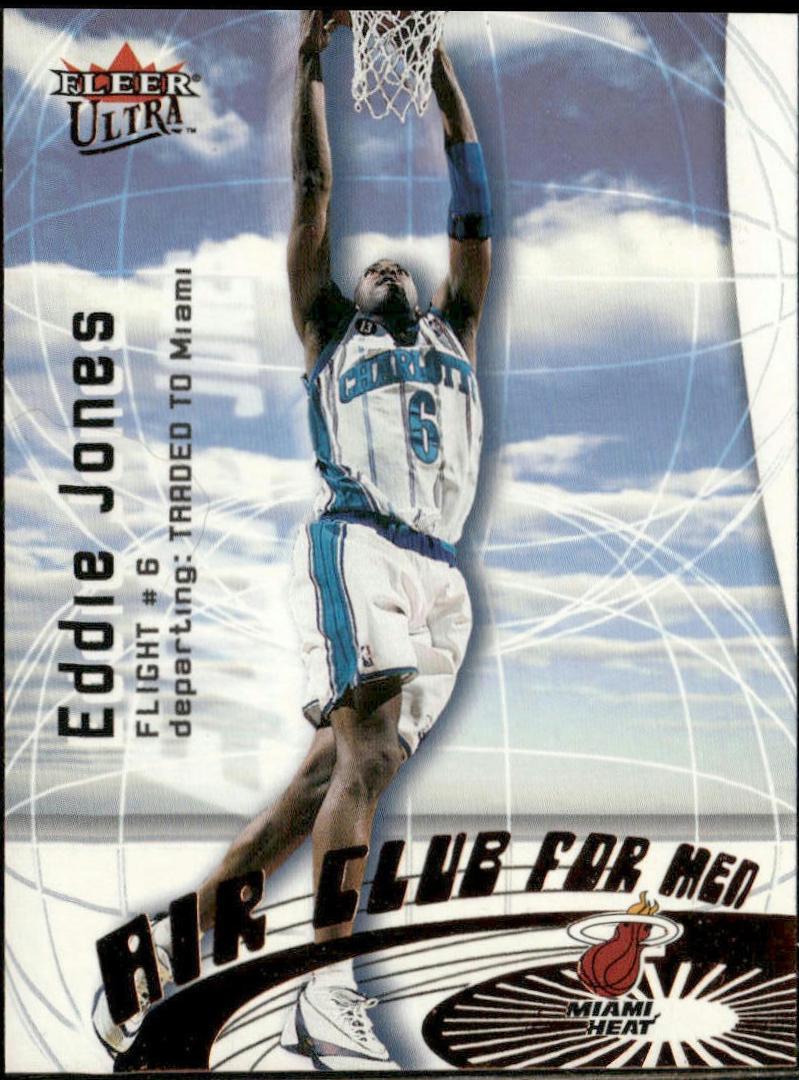 Eddie Jones #14 Basketball Cards 2000 Ultra Air Club for Men