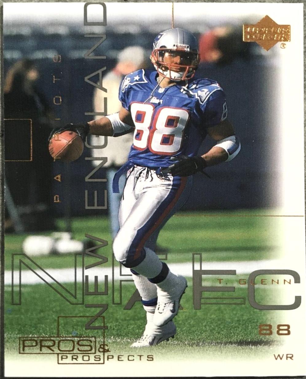 Terry Glenn #49 Football Cards 2000 Upper Deck Pros & Prospects