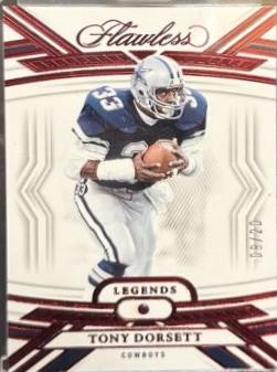 Tony Dorsett #79 2023 Panini Flawless Football