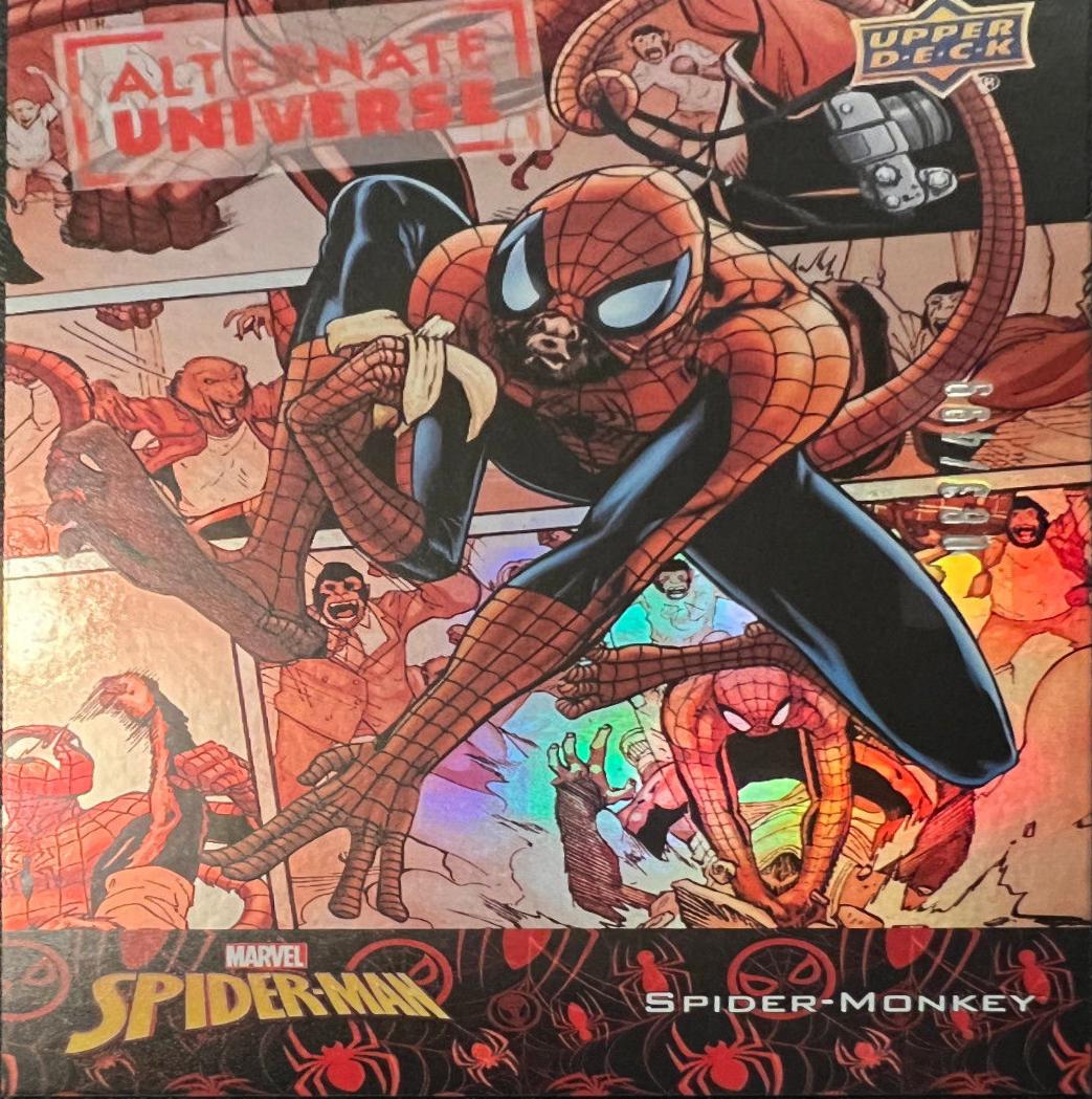 Spider-Monkey #AU-14 Marvel 2024 Upper Deck Spider-Man Alternate Universe