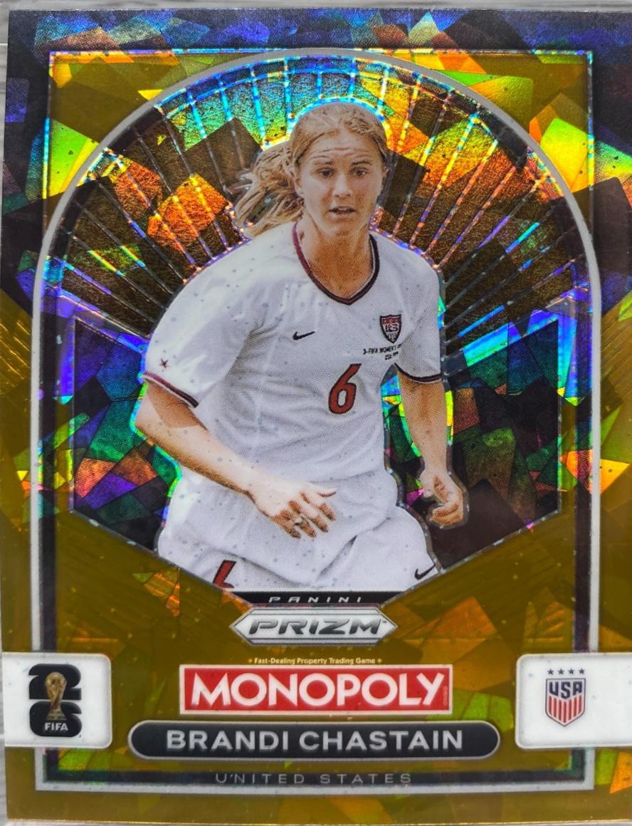 Brandy Chastain [Gold Cracked Ice] #89