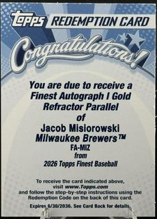 Jacob Misiorowski