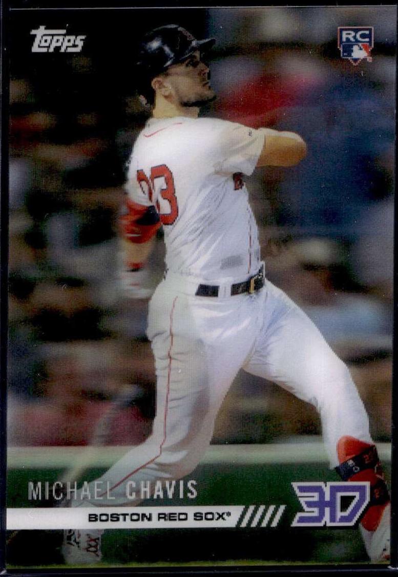 Michael Chavis #M13 Baseball Cards 2019 Topps on Demand 3D Motion