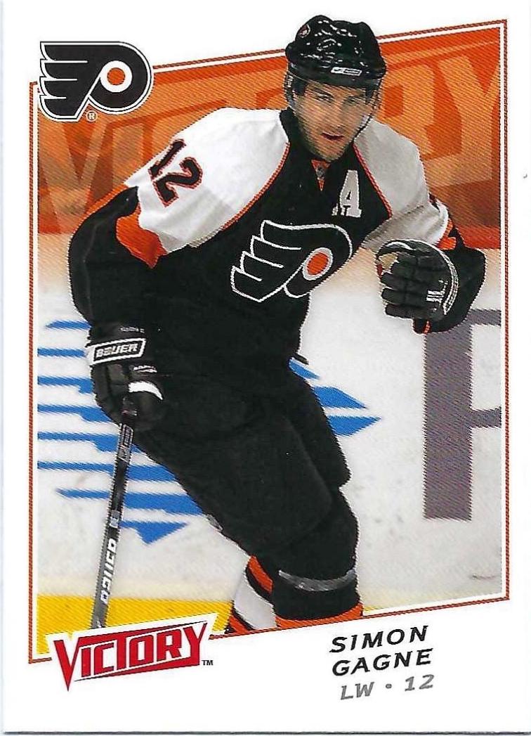 Simon Gagne #57 Hockey Cards 2008 Upper Deck Victory