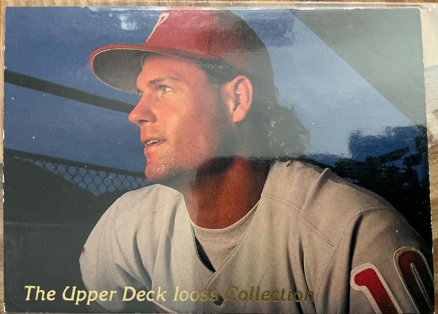 Darren Daulton #WI 17 Baseball Cards 1993 Upper Deck Iooss Collection