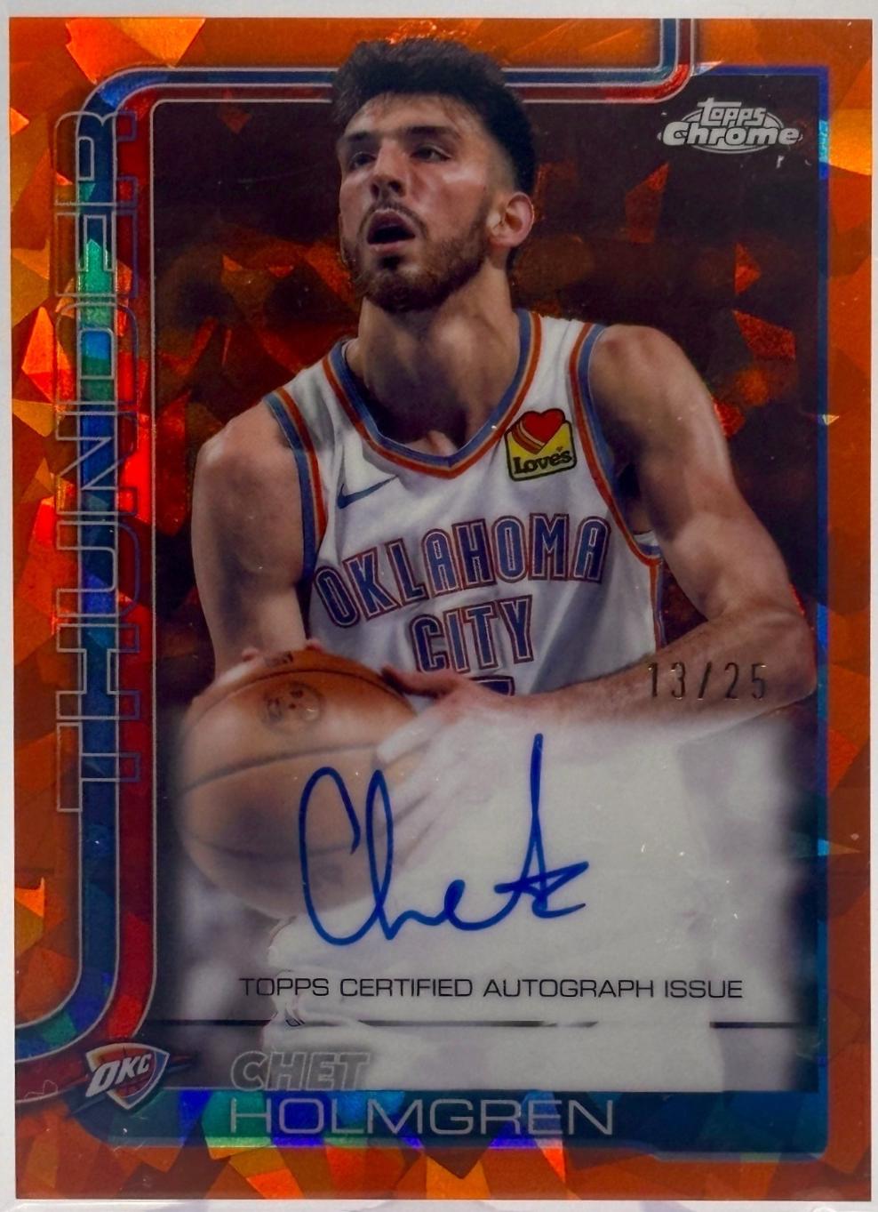 Chet Holmgren [Orange] #TCA-CH