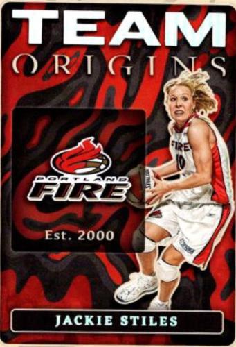 Jackie Stiles #11 Basketball Cards 2023 Panini Origins WNBA Team