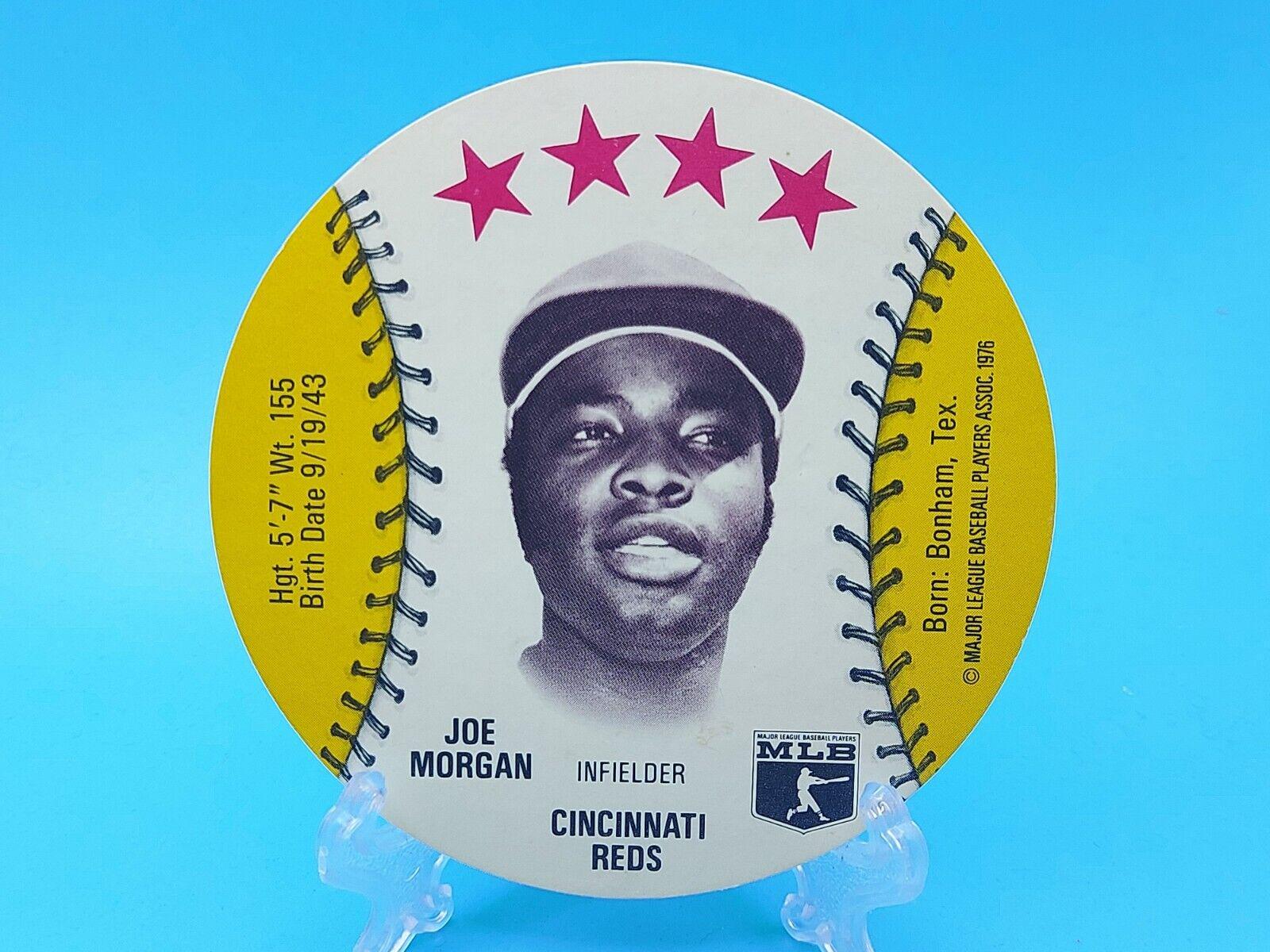 Joe Morgan Baseball Cards 1976 Isaly's Sweet William Disc