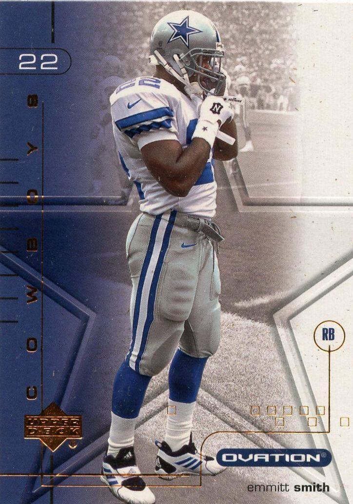 Emmitt Smith #26 Football Cards 2001 Upper Deck Ovation