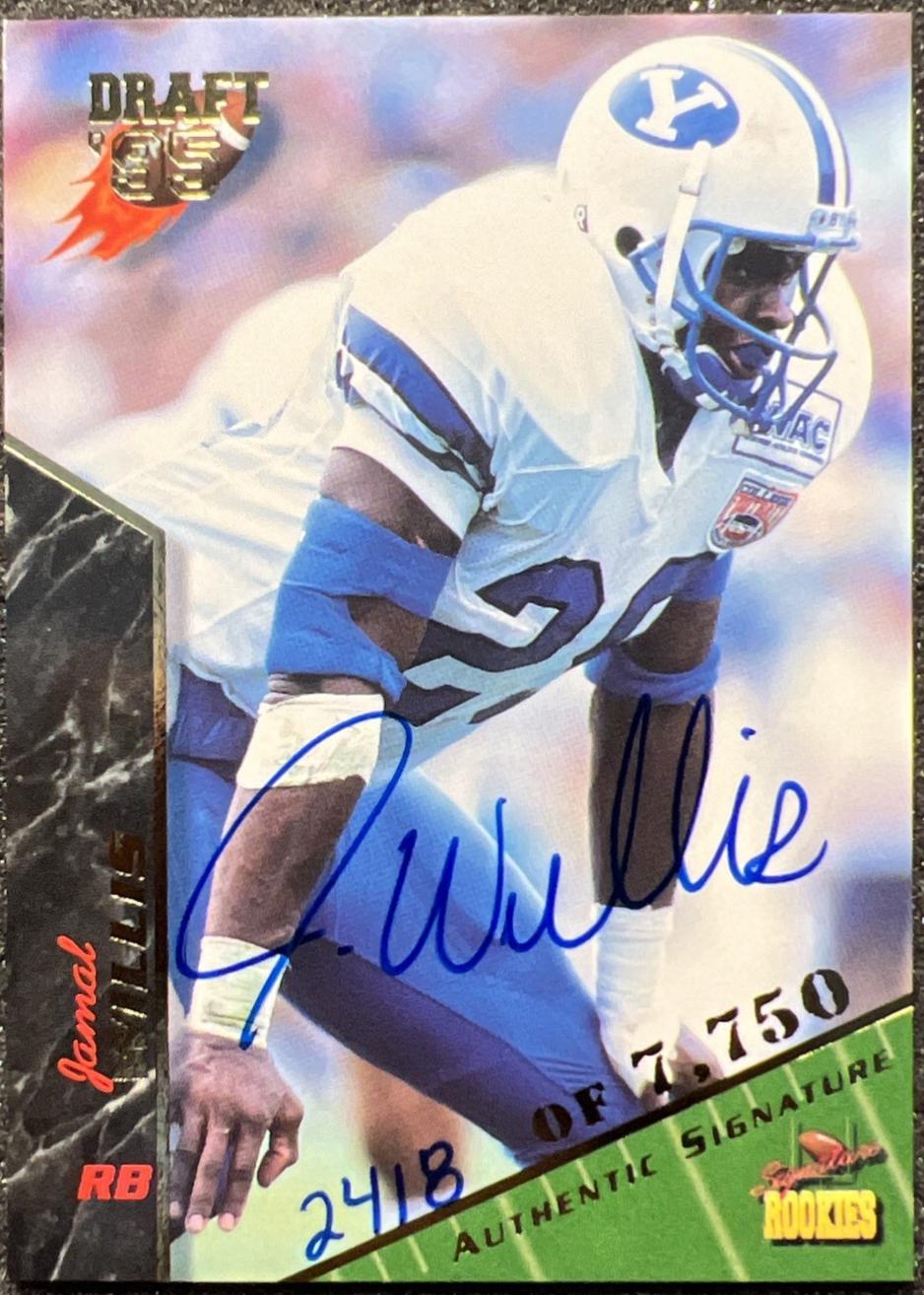 Jamal Willis #77 1995 Signature Rookies Autograph Football