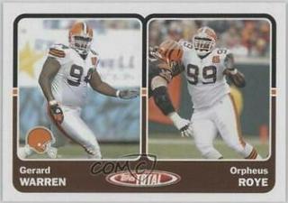 Gerard Warren, Orpheus Roye