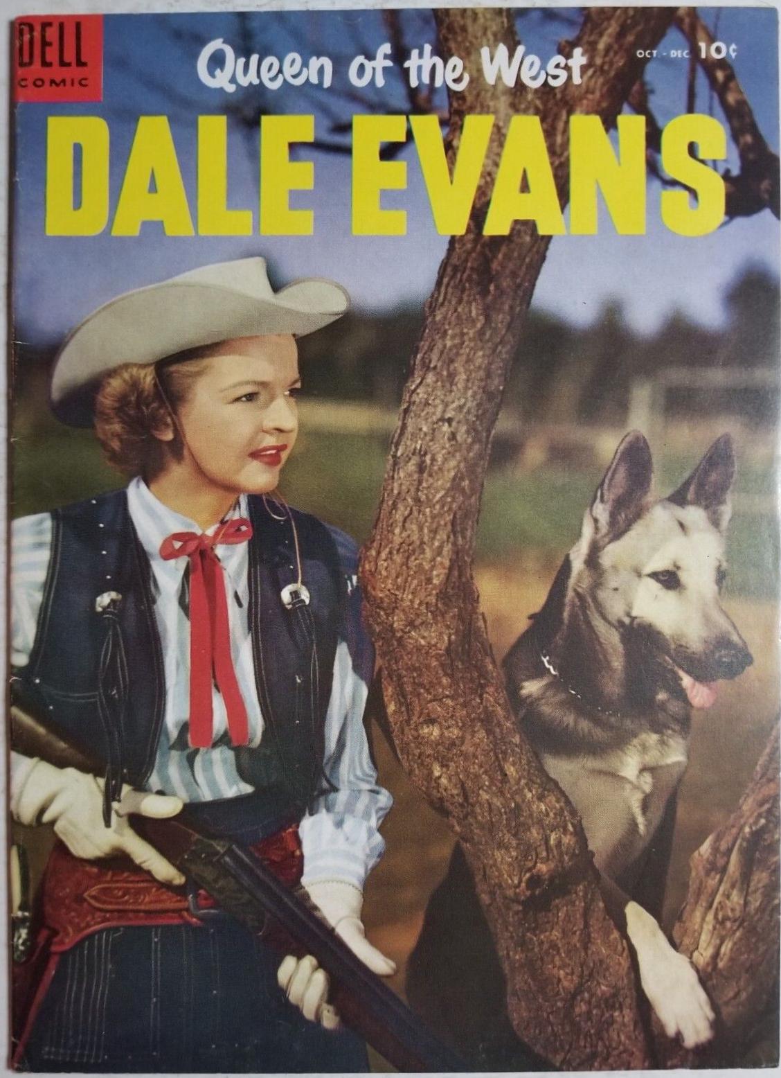 Queen of the West Dale Evans #5 (1954) Comic Books Queen of the West Dale Evans