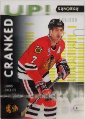 Chris Chelios #CU-CE 2022-23 Upper Deck Synergy Hockey Cranked Up