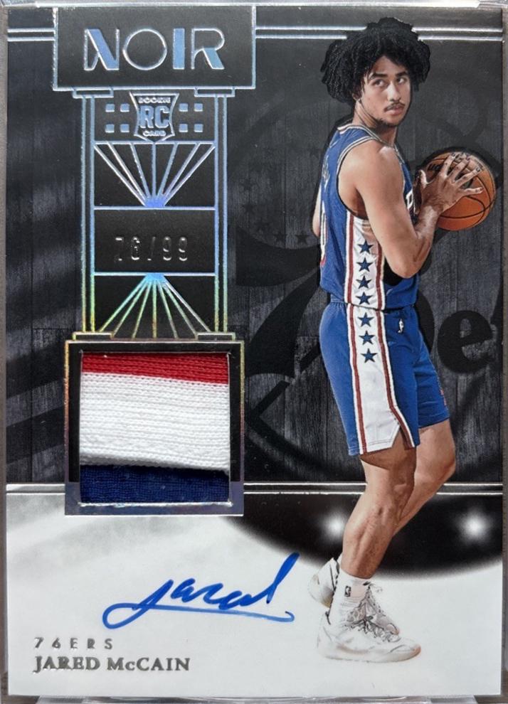 Jared McCain #360 2024-25 Panini Noir Basketball